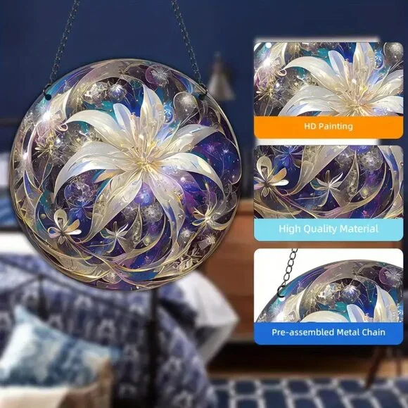 Lily Acrylic Suncatcher - Picture 2 of 4